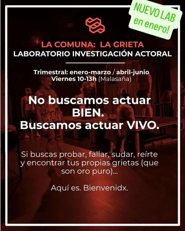 Instagram post from somoslacomuna. This post is in position 8.